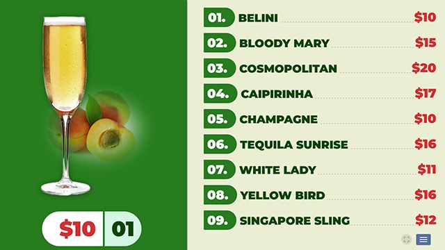 Menu Style 13