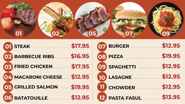 Menu Style 11