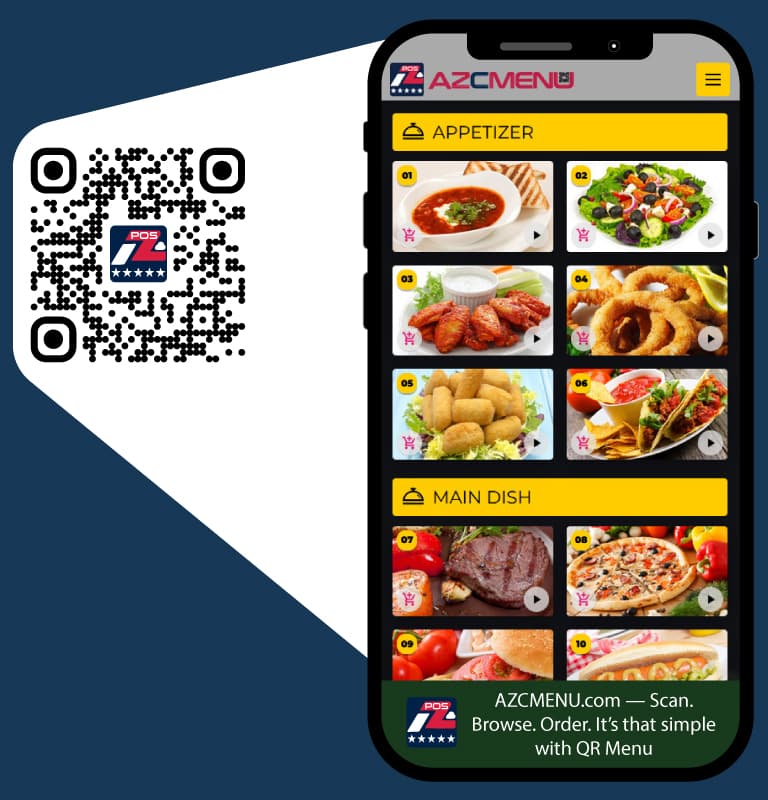 Phone Menu + QR Menu = A Perfect Match