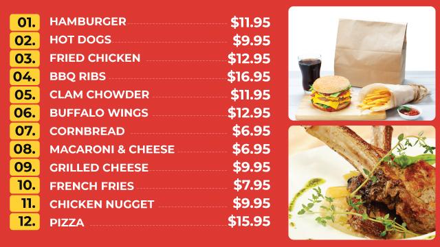 Menu Style 03